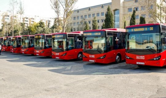 Bakıda daha 25 ədəd 12 metrlik avtobus xəttə buraxılacaq
