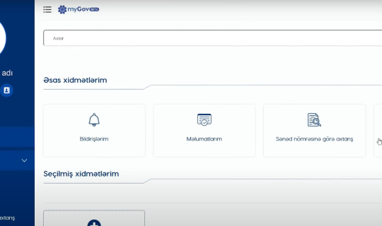 “MyGov” ASAN Xidmətdən alınaraq bu nazirliyə verildi
