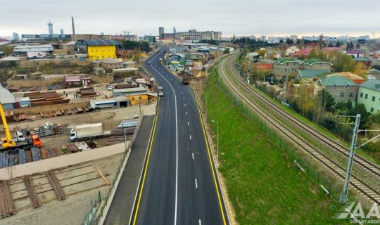 “Baksol yolu”nun daha bir hissəsi təmir edildi
