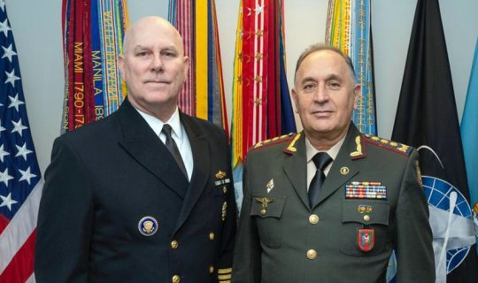 Kərim Vəliyev amerikalı admiralla görüşdü