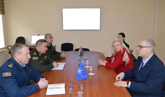 NATO mütəxəssisləri Bakıda treyninq keçirir