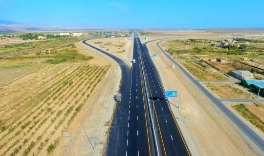 Bakı-Quba yolunun bir hissəsinin açılışı olub - YENİLƏNİB