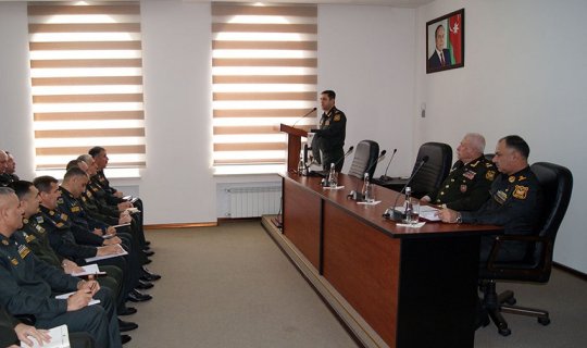 Hərbi xidmətdə fərqlənənlər təltif olunublar - FOTO