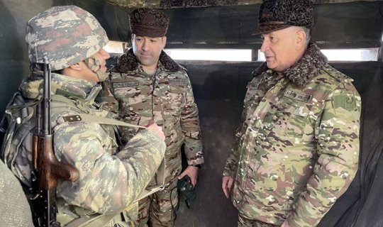 Azərbaycan Ordusunun Baş Qərargah rəisi Şuşada hərbçilərə tapşırıqlar verib