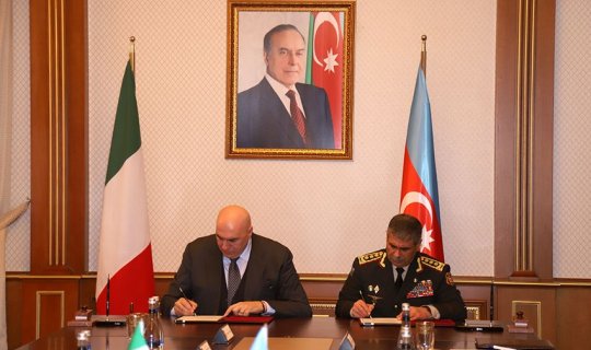 Azərbaycan və İtaliya arasında hərbi təlimlərlə bağlı sənəd imzalanıb