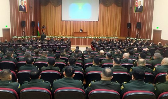 Azərbaycan Ordusunun kadr işləri üzrə heyətinin təlim-metodiki toplanışı keçirilir - FOTO