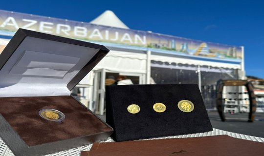 “AzerGold” qızıl sikkə kolleksiyasını İsveçrədə nümayiş etdirir