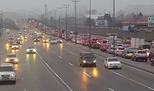 Sıxlıq olan yollar açıqlandı - SİYAHI
