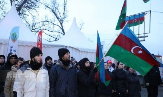 Xankəndi yolundakı aksiya 54 gündür davam edir