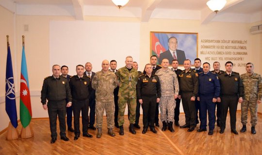 NATO-nun Bakıda keçirilən təlim kursu başa çatıb - FOTO