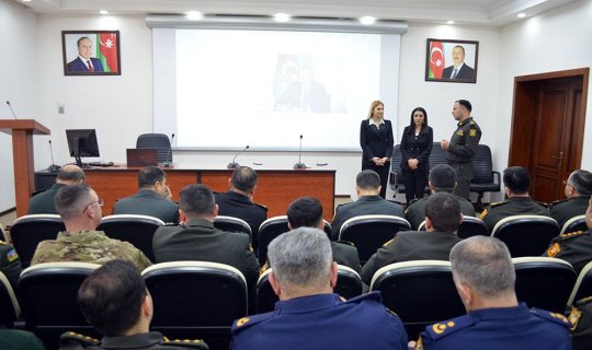 Müdafiə Nazirliyində “Media savadlılığı” mövzusunda tədbir keçirilib - FOTO