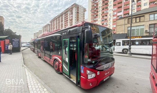5 marşrut xəttinin hərəkət sxemi dəyişdirilib