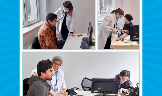 Ağalı kəndinə növbəti mərhələdə köçürülən ailələr müayinə edilib