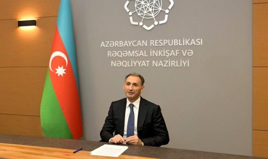 Nazir: Genişzolaqlı internetin orta sürəti 50% artıb
