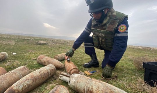 Giləzidə hərbi sursat aşkar edilib