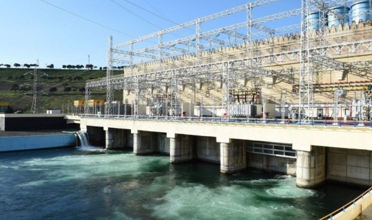 Mingəçevir su anbarı ilə bağlı açıqlama: \