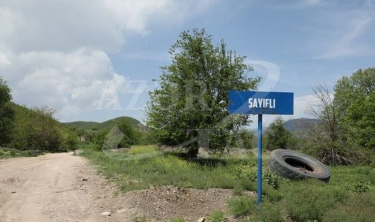 Zəngilan rayonunun Şayıflı kəndi - FOTO