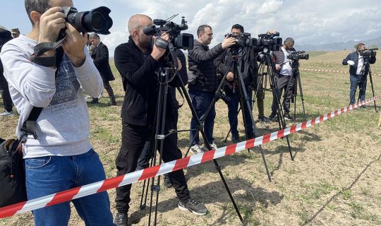 Türkiyə və yerli media nümayəndələri üçün azad edilmiş ərazilərə media-tur təşkil olunub - FOTO