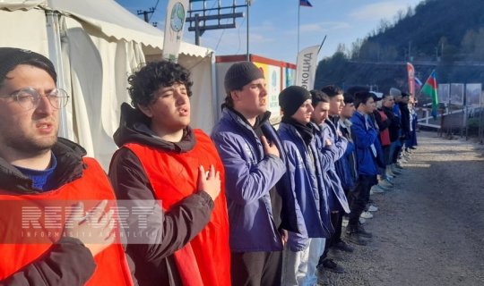 Yüksək əhvali-ruhiyyə: Xankəndi-Laçın yolunda aksiyanın 136-cı günü
