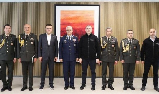 Azərbaycanın müdafiə nazirinin müavinləri Türkiyəyə gediblər - FOTO