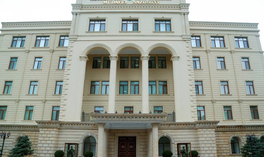 Azərbaycan MN-dən erməni hərbçinin yaralanması xəbərinə reaksiya