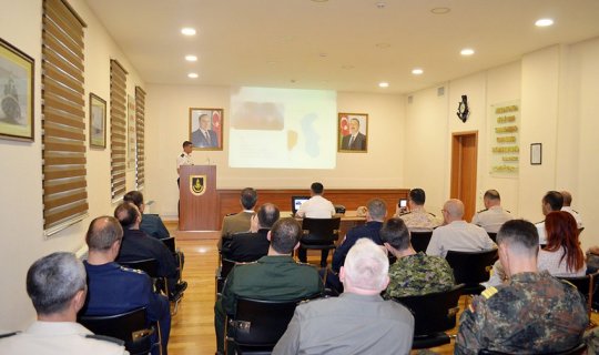 Hərbi attaşelər Hərbi Dəniz Qüvvələrində olublar - VİDEO
