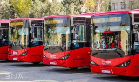 BNA: 189 avtobusun hərəkət intervalında gecikmələr var