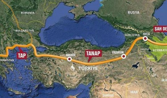 TANAP-dan Türkiyəyə nəql olunacaq qazın həcmi açıqlandı
