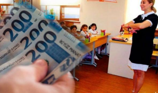 Bakıdakı müəllimlərin orta aylıq əmək haqqı 900 manatı keçib - RƏSMİ