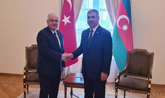 Zakir Həsənov türkiyəli həmkarı ilə görüşdü - FOTO