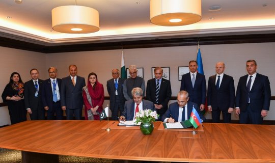 Azərbaycanla Pakistan Anlaşma Memorandumu imzalayıb