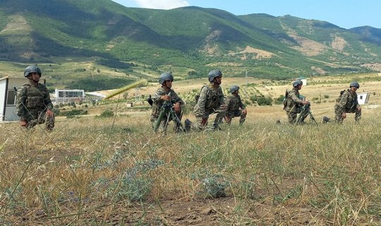 Azərbaycanda ehtiyatda hərbçilərin təlim toplanışı başa çatıb
