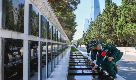 Latviya Dövlət Sərhəd Mühafizəsinin rəisi Azərbaycanda səfərdədir - FOTO