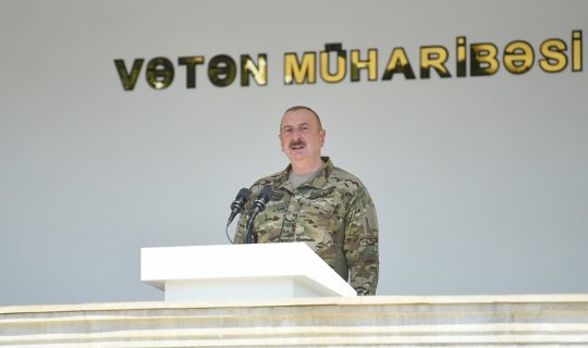 Prezident Ermənistanla aparılan sülh danışıqları barədə danışıb
