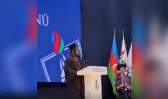 Nigeriyalı məzun çıxışını “Sarı gəlin” ilə yekunlaşdırdı - VİDEO