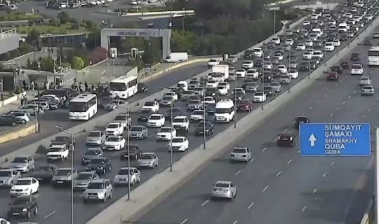 6 küçə və prospektdə tıxac var - SİYAHI