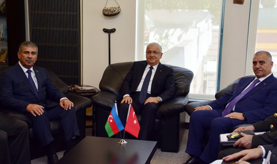 Zakir Həsənov türkiyəli həmkarı ilə görüşüb