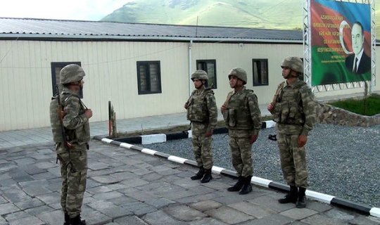 MN işğaldan azad edilmiş ərazilərdə xidməti-döyüş fəaliyyətinin səviyyəsini nümayiş etdirdi - VİDEO