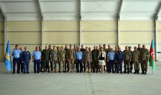 Hərbi attaşelər “N” hərbi hissəsini ziyarət ediblər