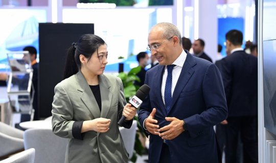 Mikayıl Cabbarov Çin Mərkəzi Televiziyasına müsahibə verib