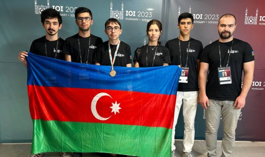 “Azercell”in dəstəyi ilə olimpiadalara hazırlaşan məktəblilərimiz Beynəlxalq İnformatika Olimpiadasında uğur qazandılar - FOTO