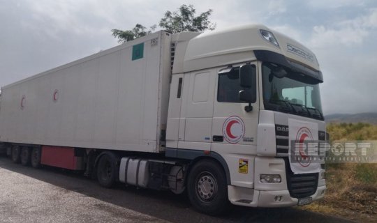 Azərbaycan Qızıl Aypara Cəmiyyətinin göndərdiyi un dolu TIR-lar 12 gündür Ağdam-Xankəndi yolunda gözləyir