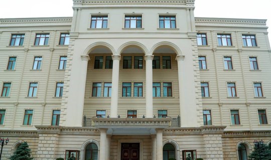 Müdafiə Nazirliyi məlumat yayıb