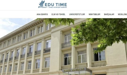 Yeni təhsil portalı fəaliyyətə başladı - Edutime.az