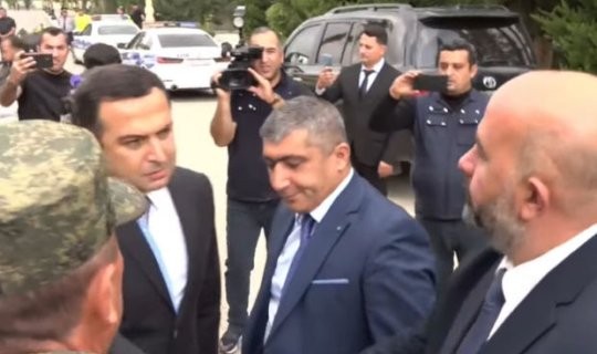 Qarabağın erməni sakinlərinin nümayəndələri Yevlaxdadırlar - YENİLƏNİB + FOTO/CANLIxa0