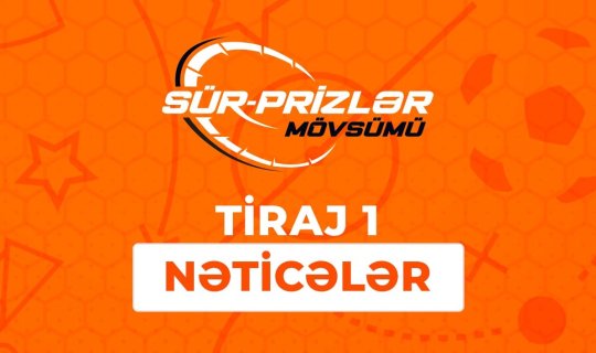 “Misli” SÜR-PRİZLƏR Mövsümü – İlk tirajın nəticələri - FOTO
