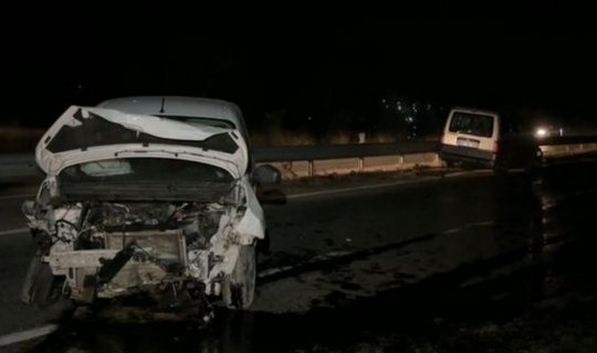 Türkiyədə yol-nəqliyyat hadisəsində 10 nəfər yaralanıb