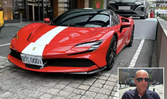 Müdirinin Ferrarisini dostuna sürməyə verdi, 1 milyon ziyana düşdü  - FOTO