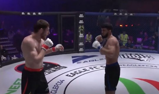 MMA döyüşçümüz Ramin Sultanov “Eagle FC” çempionu olub - VİDEO