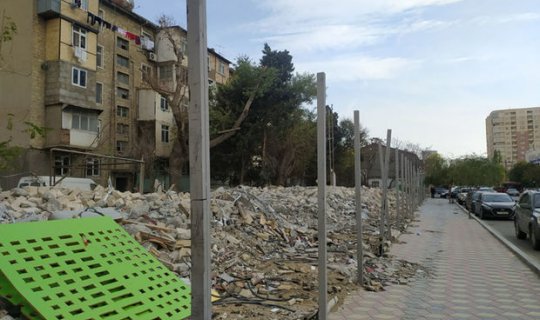 Bakıda söküntü qərarı: Yeni park salınacaq? - FOTO